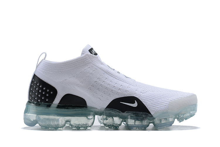 Nike Air VaporMax FK Moc White Black Shoes - Click Image to Close